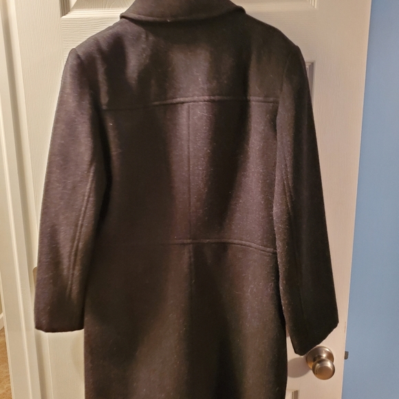 Braetan Wool Charcoal Coat - Picture 2 of 3
